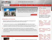 Tablet Screenshot of calypso-services.com